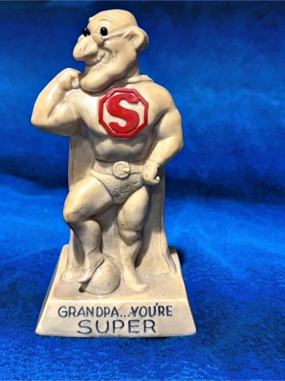 1971 W & R Berries Super Grandpa Figurine